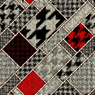 Imitation of a texture of rough canvas. Seamless pattern. Illustrazione stock