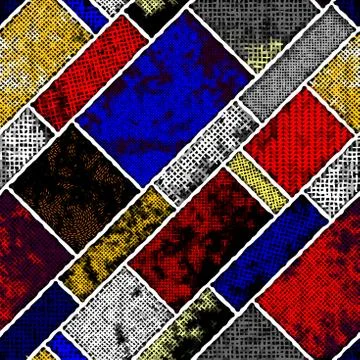 Imitation of a texture of rough canvas. Seamless pattern. Illustrazione stock