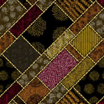 Imitation of a texture of rough canvas. Seamless pattern. Stockillustratie