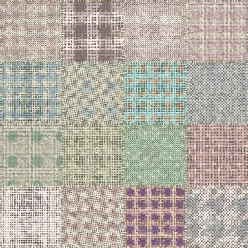 Imitation of a texture of rough canvas. Seamless pattern. Stock Illustration