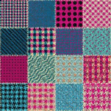 Imitation of a texture of rough canvas. Seamless pattern. Stock Illustration