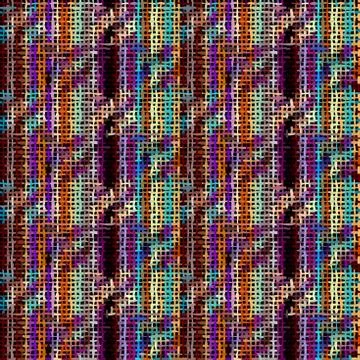 Imitation of a texture of rough canvas. Seamless pattern. Stock Illustration