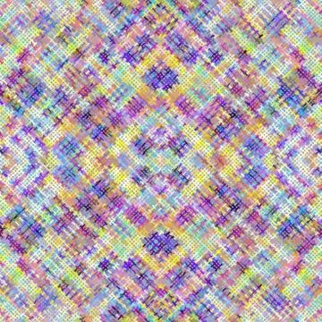 Imitation of a texture of rough canvas. Seamless pattern. イラスト素材