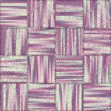 Imitation of a texture of rough canvas. Seamless pattern. Stock Illustration