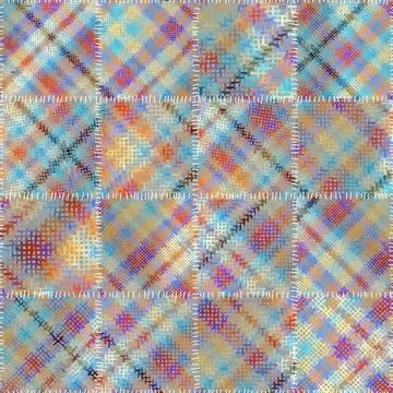 Imitation of a texture of rough canvas. Seamless pattern. Stockillustratie