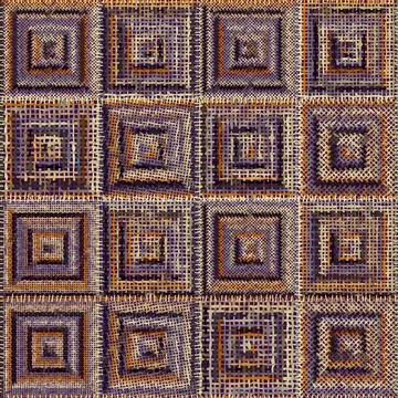 Imitation of a texture of rough canvas texture. Seamless vector pattern. Stock Illustration