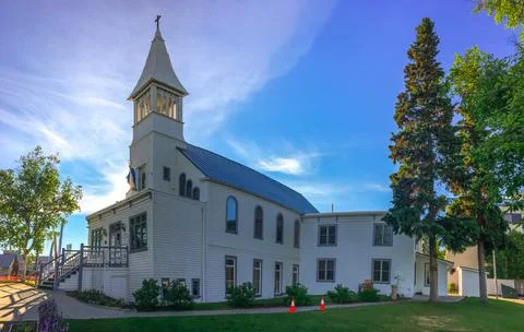 Immaculate Conception Catholic Parish Stock Photos