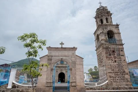 Immaculate Conception Sanctuary, Tlajomulco de Zuniga, Jalisco, Mexico Stock Photos