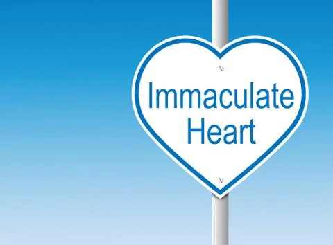 Immaculate Heart (Vector) Stock Illustration