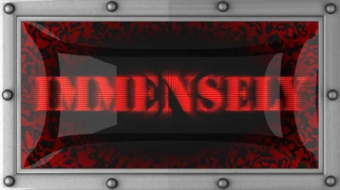 Immensely on led 스톡 동영상 8761108