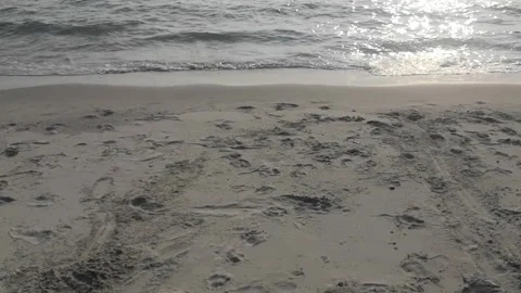 Immerse in the Sea View with the Refreshing Sound of Waves Stock Footage 277174525