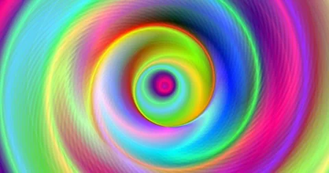 Immerse Yourself: Cinematic Color Vortex - Endless Loop Animation (4K, 60fps) Stock Footage 263854186