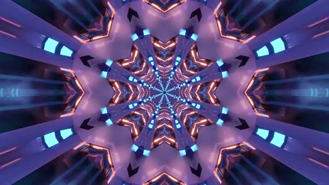 Immerse yourself in a seamless tunnel video loop with dynamic colors and pa.. Stock Footage 320046928