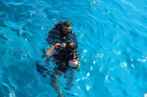 Immersing Lesson Stock Photos