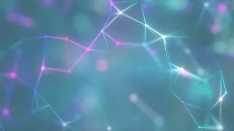 Immersion in geometric patterns.Technology, social networks, communication, air Stock Footage 102872282