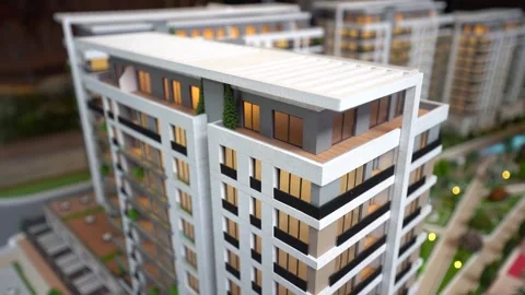 Immersive 3D Tours of Under-Construction Estates Video stock 251329167