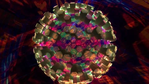 Immersive Abstract Art 库存影片 249472324