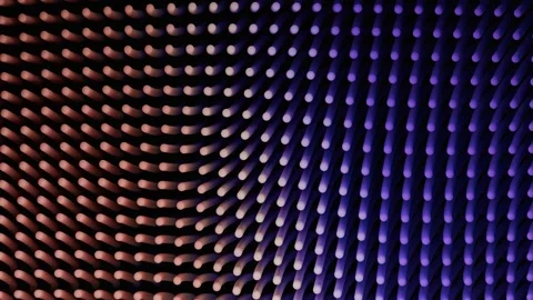 An immersive experience showcasing intricate patterns and shapes Stock Footage 332420308