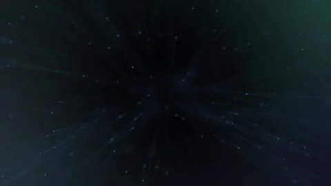 Immersive flight in interwoven geometry. Flight amidst intertwined celestial Stock Footage 275230447