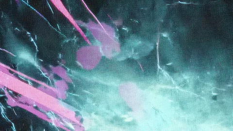 Immersive motion HUD for cinematic tech themes Stock Footage 309545047