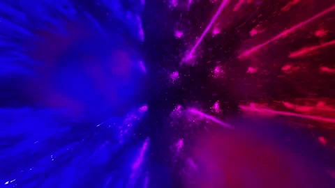 Immersive view from inside a large fountain Stock Footage 294067225
