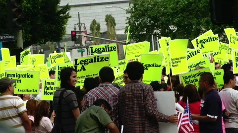 Immigration Reform Stock Footage 375855