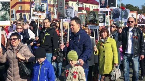 Immortal Regiment Video stock 75292566