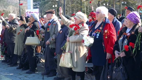 Immortal Regiment Video stock 75292598