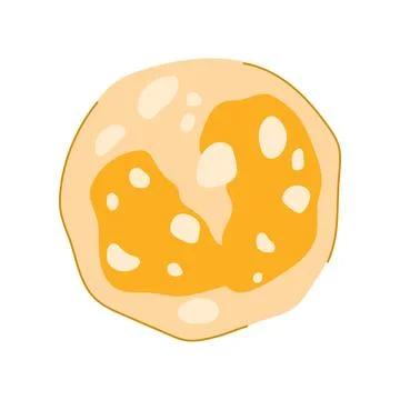 Immune cell representing microbiology and body defense Stock Illustration