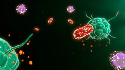 Immune Response Stockbeeldmateriaal 63398172