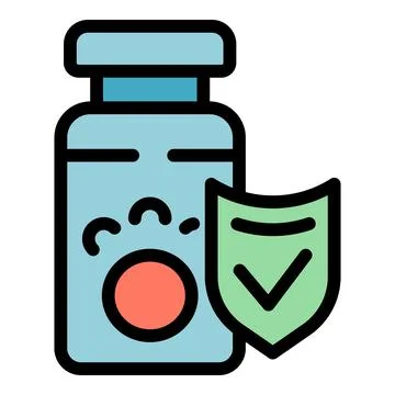 Immune system boosting supplements providing protection and health benefits Illustrazione stock