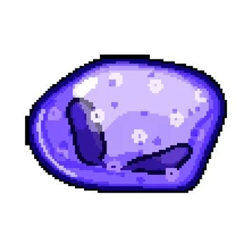 Immune system cell with lobed nucleus cartoon Stock Illustration