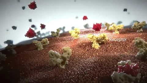 Immune system defense, functioning in the body Stock Illustration