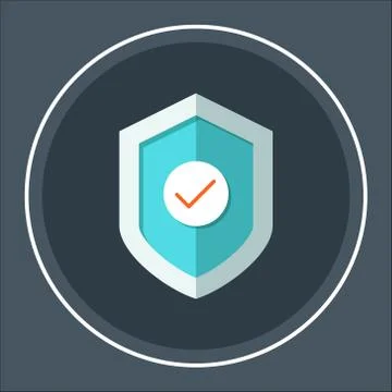 Immune system vector icon logo Stock Illustration