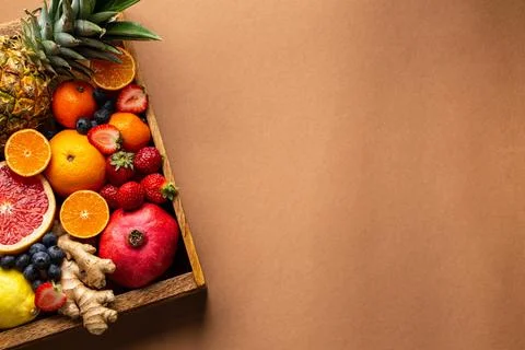 Immunity boosting food Stock Photos