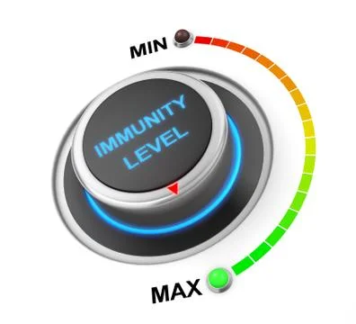 Immunity level Stock Illustration
