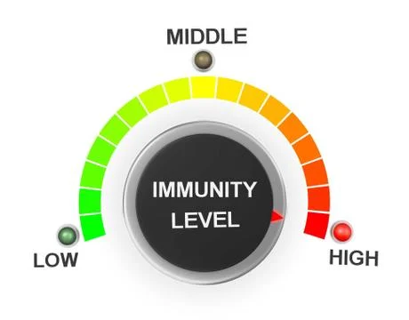 Immunity level Illustration