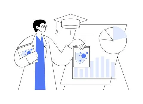 Immunization education abstract concept vector illustration. Stock Illustration