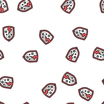 Immunodeficiency hiv aids vector seamless pattern Stock-Illustration