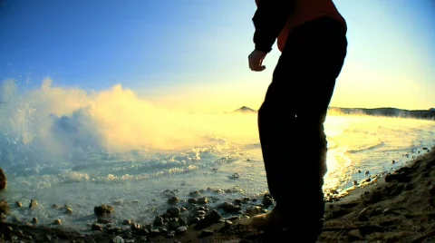 Impact on Climate Change Stock Footage