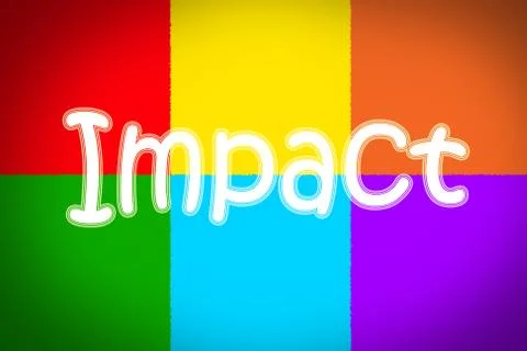 Impact concept Stock Illustration