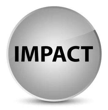 Impact elegant white round button 스톡 일러스트