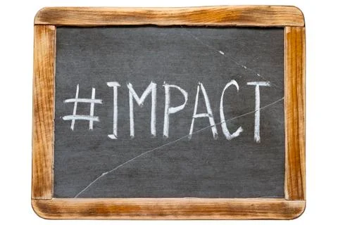 Impact hashtag fr Stock Photos