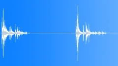 Impact with metal rattle.Sound Effect