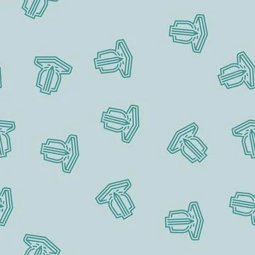 Impact resistant casing line seamless pattern Stock Illustration