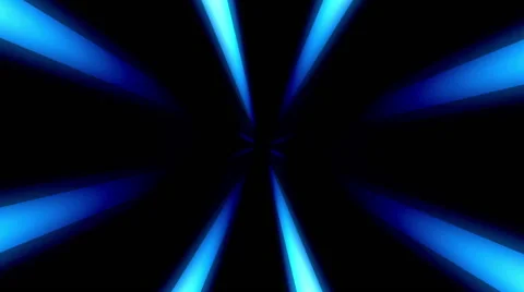Impact Shiny Sunburst Rays Of Blue Light Loop Backgorund Stock Footage 66426593