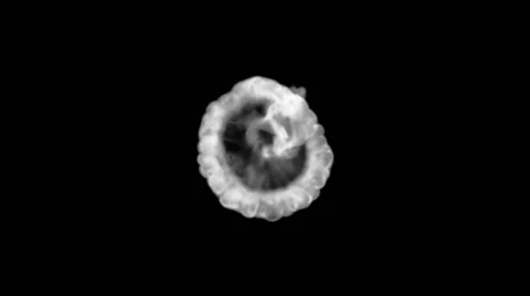 Impact smoke v3 Stock Footage 45814182