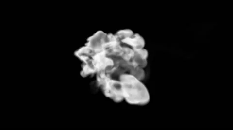 Impact smoke v5 Stock Footage 45814212