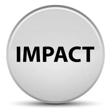 Impact special white round button 스톡 일러스트