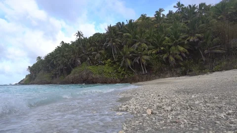 The impact of the waves on the cliffs or shoreline 30 Stock Footage 112183404